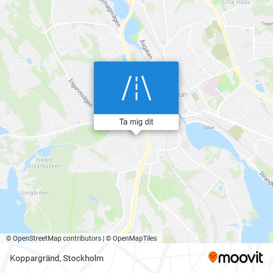 Koppargränd karta