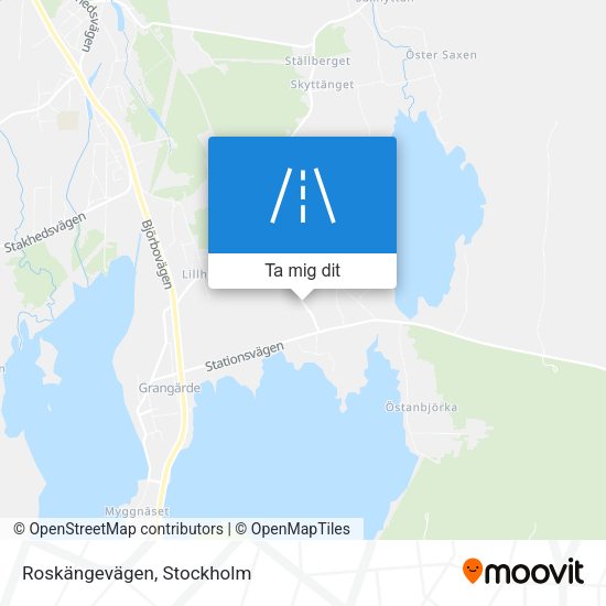 Roskängevägen karta