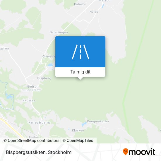 Bispbergsutsikten karta