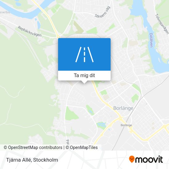 Tjärna Allé karta