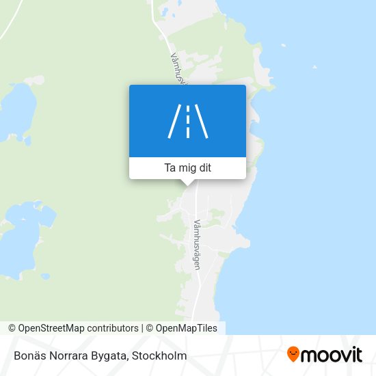 Bonäs Norrara Bygata karta