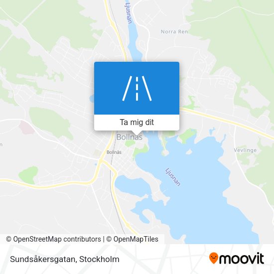 Sundsåkersgatan karta