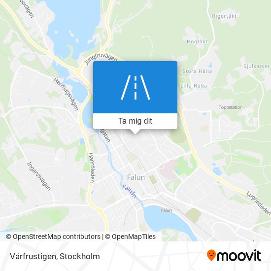 Vårfrustigen karta