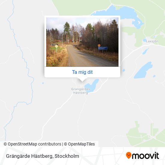 Grängärde Hästberg karta