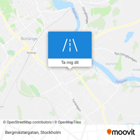 Bergmästargatan karta