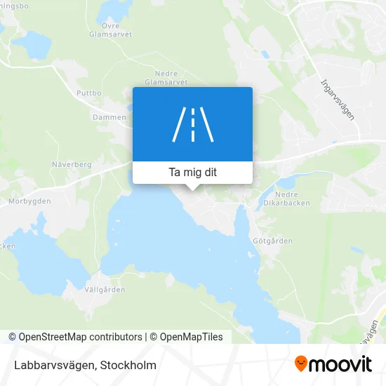 Labbarvsvägen karta