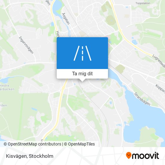 Kisvägen karta