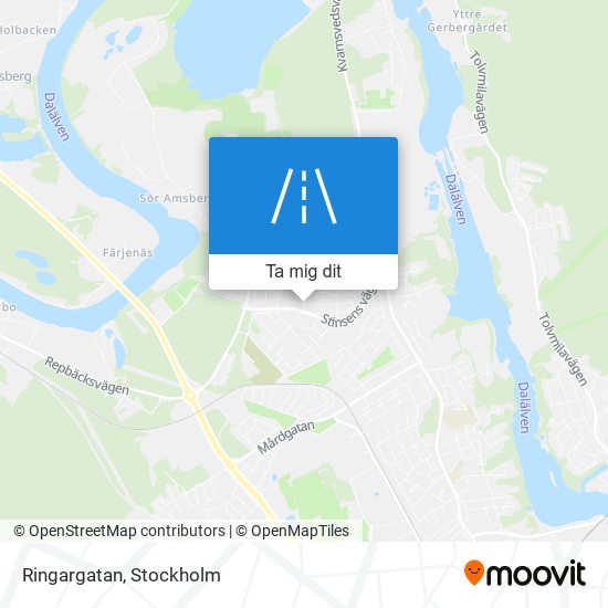 Ringargatan karta