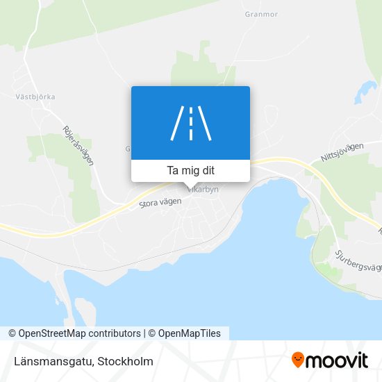Länsmansgatu karta