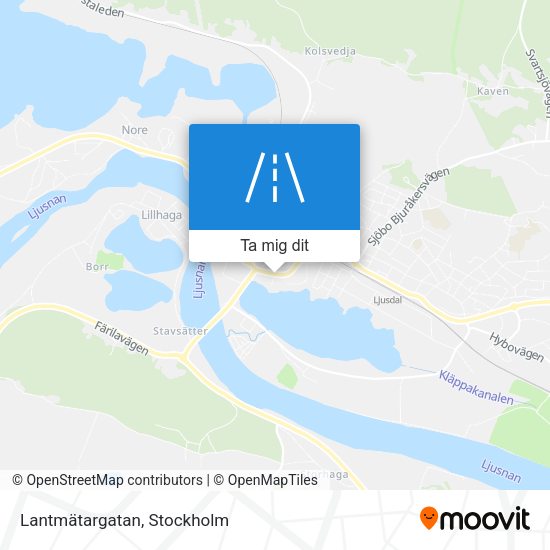 Lantmätargatan karta