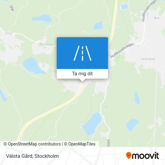 Välsta Gård karta