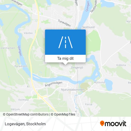 Logevägen karta