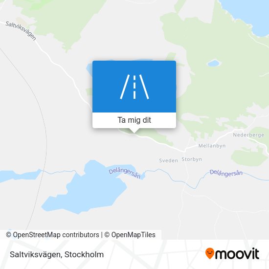 Saltviksvägen karta