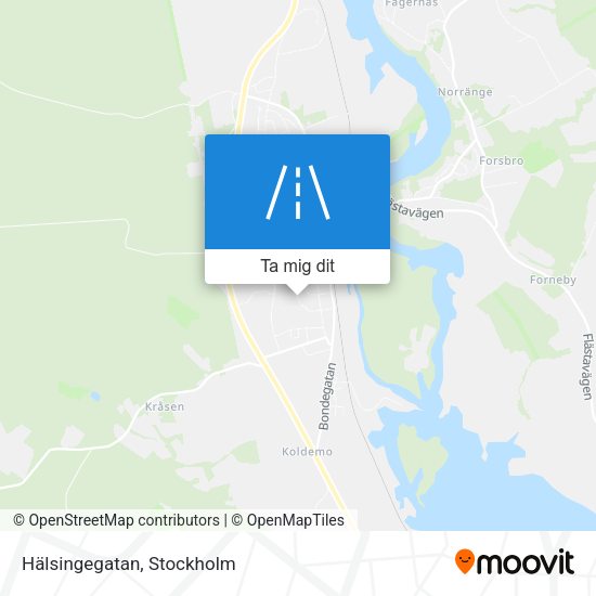 Hälsingegatan karta