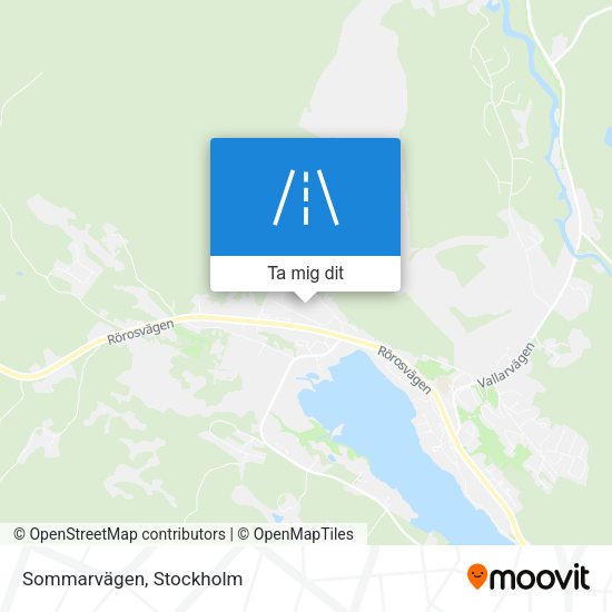 Sommarvägen karta