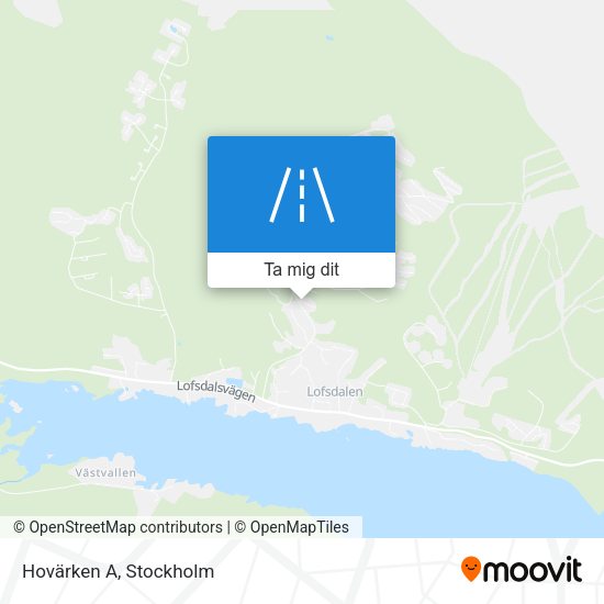 Hovärken A karta