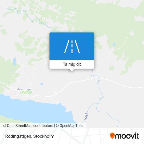 Rödingstigen karta
