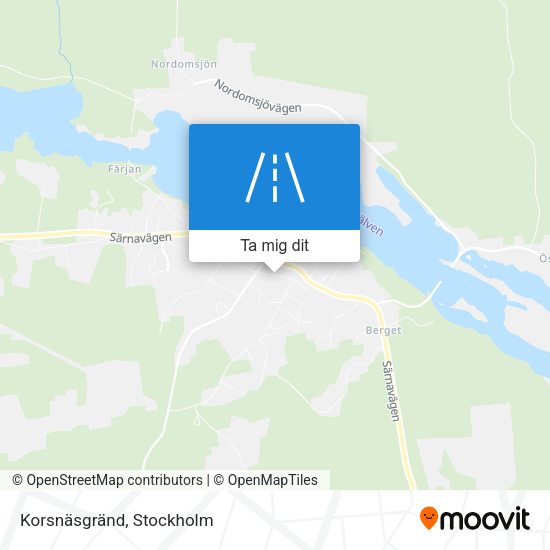 Korsnäsgränd karta