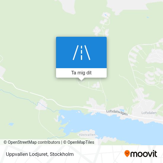 Uppvallen Lodjuret karta