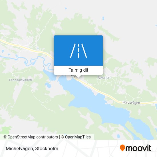 Michelvägen karta