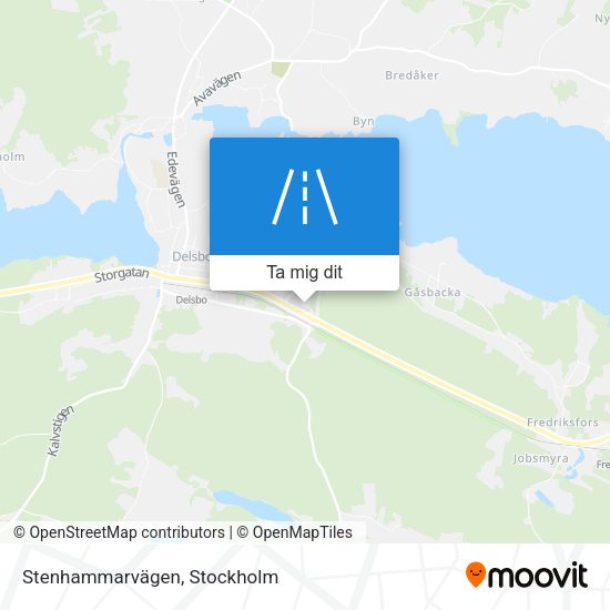 Stenhammarvägen karta
