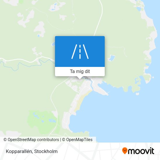 Kopparallén karta