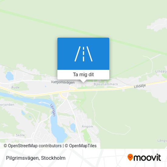 Pilgrimsvägen karta