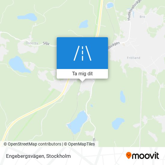 Engebergsvägen karta