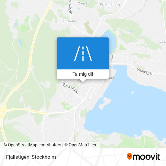 Fjällstigen karta
