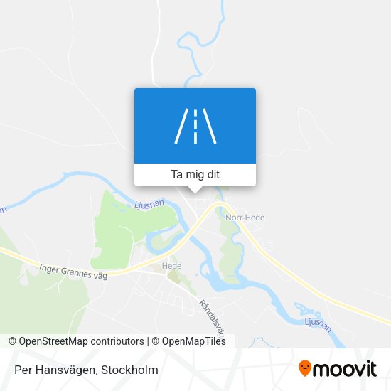 Per Hansvägen karta