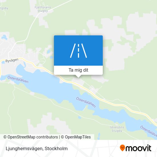 Ljunghemsvägen karta