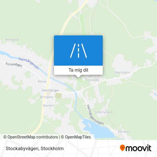 Stockabyvägen karta
