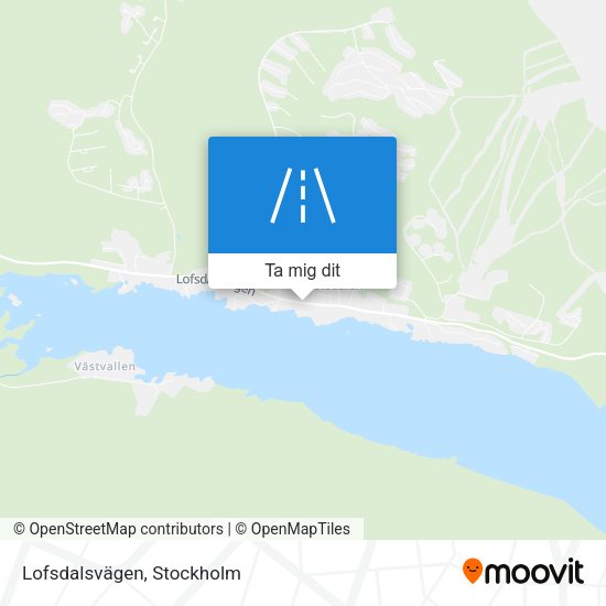 Lofsdalsvägen karta