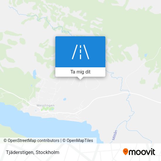 Tjäderstigen karta