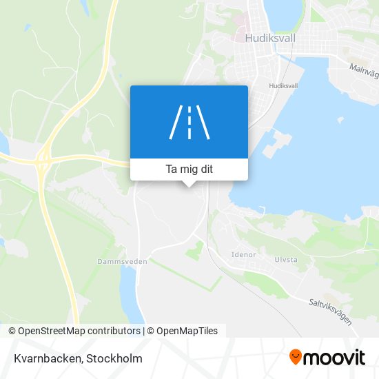 Kvarnbacken karta