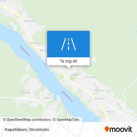 Kapellåkern karta