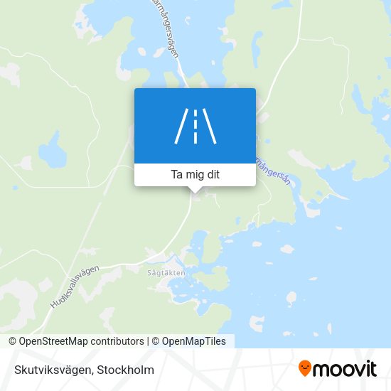 Skutviksvägen karta