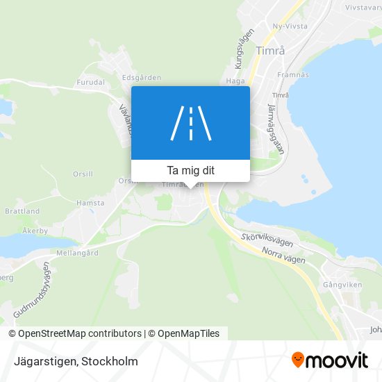 Jägarstigen karta