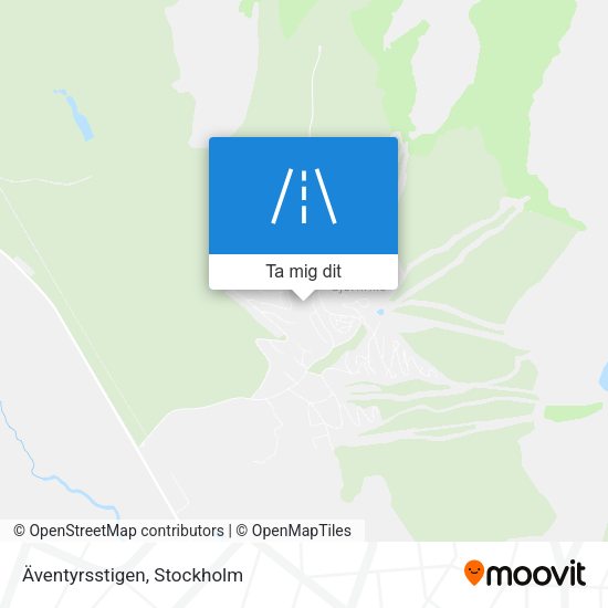 Äventyrsstigen karta