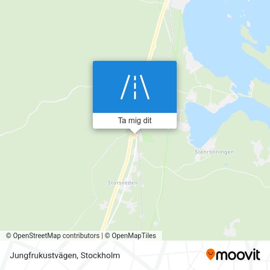 Jungfrukustvägen karta