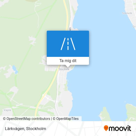 Lärkvägen karta
