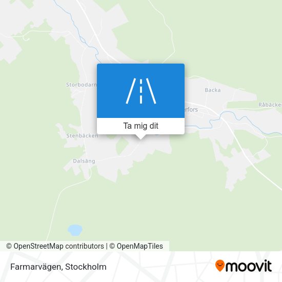 Farmarvägen karta