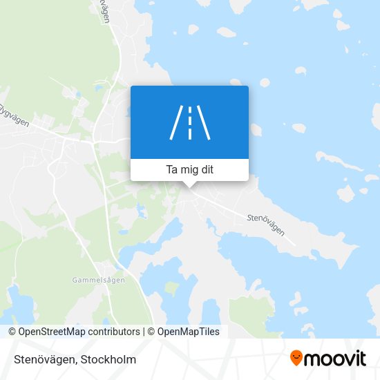 Stenövägen karta
