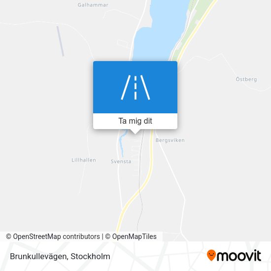 Brunkullevägen karta