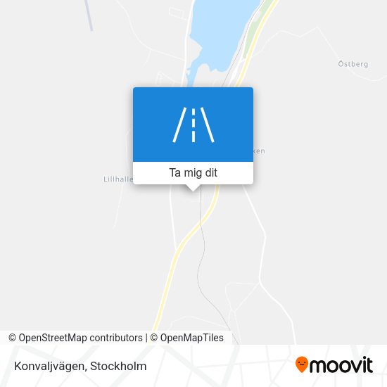 Konvaljvägen karta