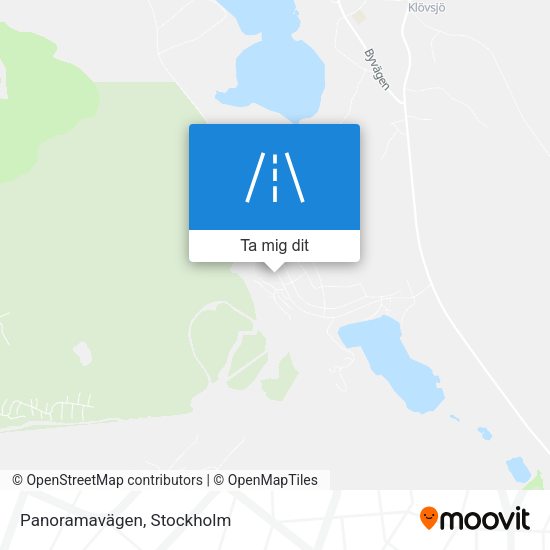 Panoramavägen karta
