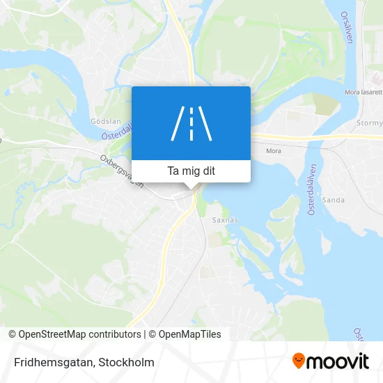Fridhemsgatan karta