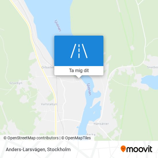 Anders-Larsvägen karta