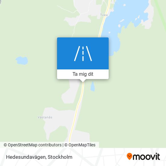 Hedesundavägen karta