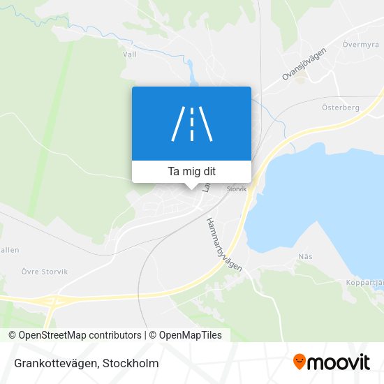 Grankottevägen karta